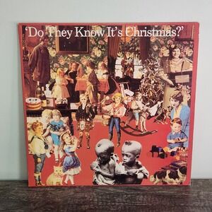 Band Aid – Do They Know It's‎ Christmas? 12" Vinyl Single 1984 Columbia